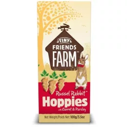   Tiny Friends Farm Russel Rabbit Hoppies Sárgarépa és Petrezselyem 100 g