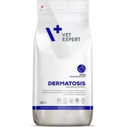   VetExpert Veterinary Diet Dermatosis kutyáknak lazac & burgonya 12 kg