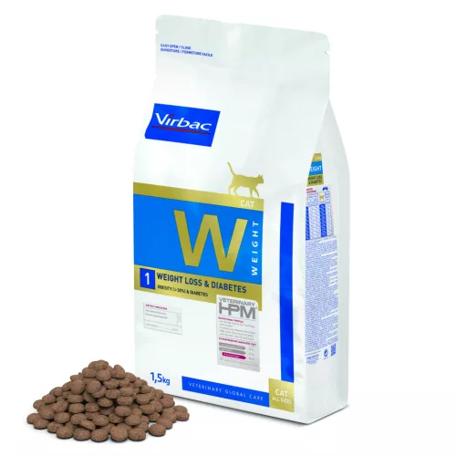 Virbac HPM DIET CAT Weight Loss & Diabetes 1,5 kg