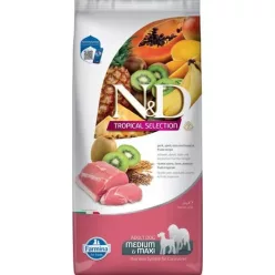 N&D Tropical Selection Dog Pork Adult medium/maxi 10 kg