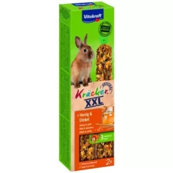   Vitakraft XXL dupla rúd mézzel és tönköllyel nyulaknak 1 db