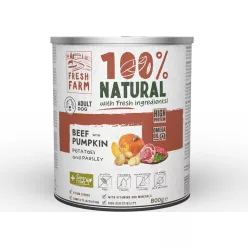  Fresh Farm Coarse pate with beef, pumpkin, potatoes & parsley 800 g