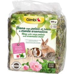 Gimbi széna rózsaszirmokkal és mentával 500 g