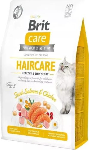 Brit Care Cat Grain Free HAIRCARE Salmon and Chicken 2 kg