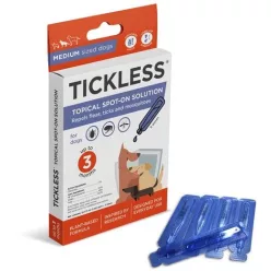 TICKLESS CITRONELLA Topical Spot On Kutyáknak M 5 x 2 ml