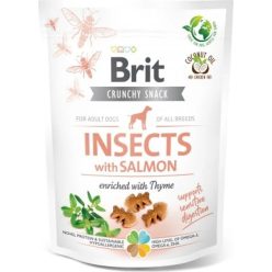   Brit Care Dog Crunchy Cracker Insects with Salmon and Thyme 200 g