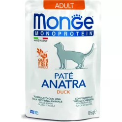 Monge Cat MONOPROTEIN Pouch Paté ADULT kacsa 85 g