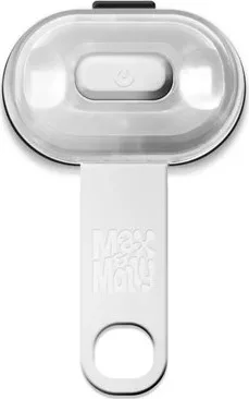 Max & Molly Matrix Ultra LED-lámpa nyakörvre rögzíthető - fehér
