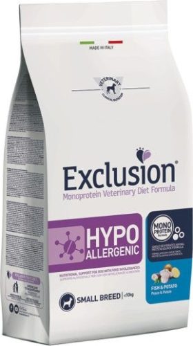 Exclusion Hypoallergenic Fish & Potato Small Breed kutya gyógytáp 2 kg