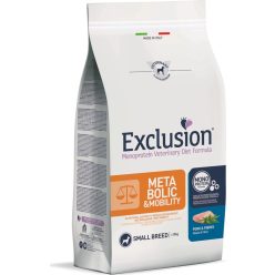 Exclusion Metabolic + Mobility Pork & Fibres Small Breed kutya gyógytáp 2 kg   Exclusion Metabolic + Mobility Pork & Fibres Small Breed kutya gyógytáp 2 kg