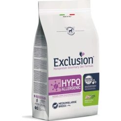 Exclusion Hypoallergenic Insect & Pea Medium & Large Breed kutya gyógytáp 12 kg   Exclusion Hypoallergenic Insect & Pea Medium & Large Breed kutya gyógytáp 12 kg