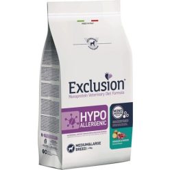 Exclusion Hypoallergenic Venison & Potato Medium & Large Breed kutya gyógytáp 2 kg   Exclusion Hypoallergenic Venison & Potato Medium & Large Breed kutya gyógytáp 2 kg
