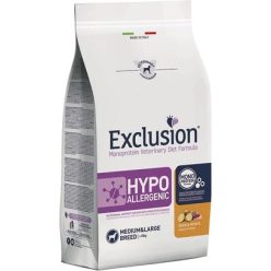 Exclusion Hypoallergenic Duck & Potato Medium & Large Breed kutya gyógytáp 12 kg   Exclusion Hypoallergenic Duck & Potato Medium & Large Breed kutya gyógytáp 12 kg