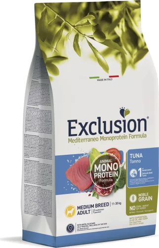 Exclusion Adult Tuna Medium Breed kutya száraz táp 12 kg