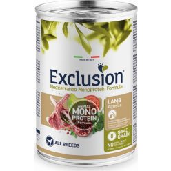 Exclusion Adult Lamb Canned kutya nedvestáp 400 g