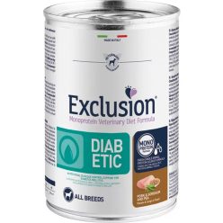 Exclusion Diabetic Pork & Sorghum Canned kutya gyógytáp 400 g   Exclusion Diabetic Pork & Sorghum Canned kutya gyógytáp 400 g