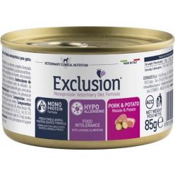Exclusion Hypoallergenic Pork & Potato Canned macska gyógytáp 85 g   Exclusion Hypoallergenic Pork & Potato Canned macska gyógytáp 85 g