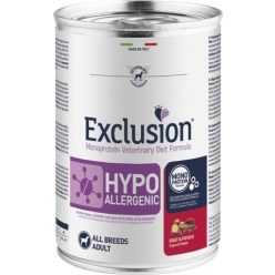 Exclusion Hypoallergenic goat & Potato Canned kutya gyógytáp 400 g   Exclusion Hypoallergenic goat & Potato Canned kutya gyógytáp 400 g