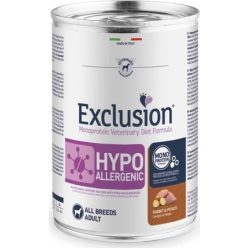 Exclusion Hypoallergenic Rabbit & Potato Canned kutya gyógytáp 400 g   Exclusion Hypoallergenic Rabbit & Potato Canned kutya gyógytáp 400 g