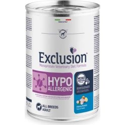 Exclusion Hypoallergenic Fish & Potato Canned kutya gyógytáp 400 g   Exclusion Hypoallergenic Fish & Potato Canned kutya gyógytáp 400 g