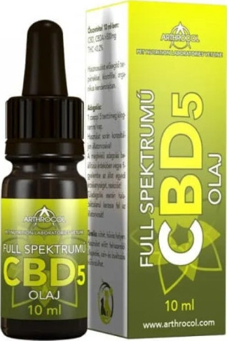 Arthrocol Full spektrumú CBD 5 olaj 10 ml