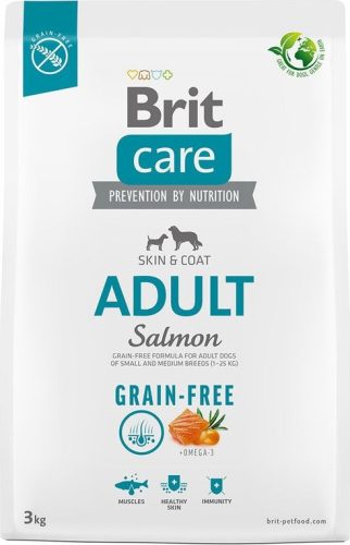 Brit Care Dog Grain-free Salmon Adult 3 kg