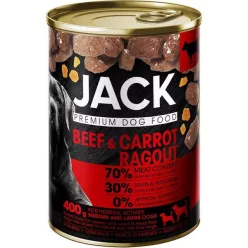 Jack kutya konzerv ragu marha-répa 400 g