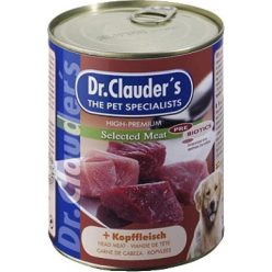 Dr.Clauder's Dog Selected Meat Fejhúsos konzerv 800 g