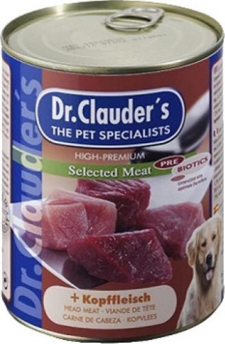 Dr.Clauder's Dog Selected Meat Fejhúsos konzerv 800 g