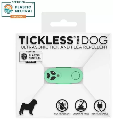 TICKLESS MINI DOG Menta zöld ultrahangos kullancsriasztó