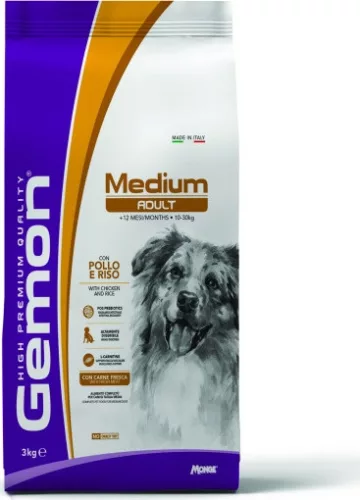 Gemon Dog Medium Adult Csirke-rizs 3 kg 