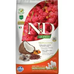 N&D Quinoa Dog Skin & coat hering 2,5 kg 