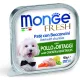 Monge Dog Fresh Paté&Chunkies csirke-zöldség 100 g  KARTON - 4 db