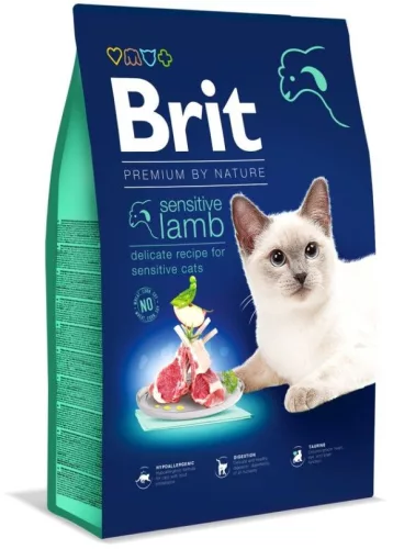 Brit Premium by Nature Cat. Sensitive Lamb 8 kg 