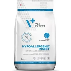   VetExpert Veterinary Diet Hypoallergén rovar alapú kutyáknak 2 kg