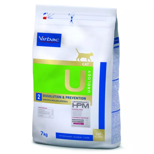 Virbac HPM DIET CAT Urology Dissolution & Prevention 7 kg