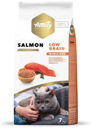Amity Hypoallergen Cat Adult Salmon macskatáp 7 kg 