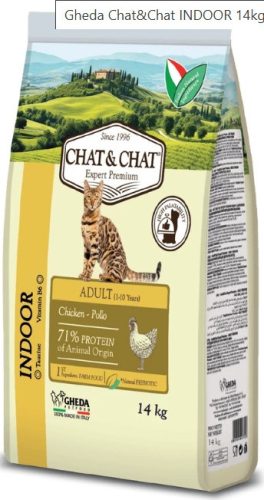 Gheda Chat&Chat Adult Indoor - Chicken 14 kg