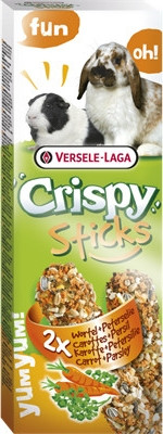 Versele Laga Crispy Sticks Rabbits-Guinea Pigs Carrot & Parsley 2 pieces 110 g
