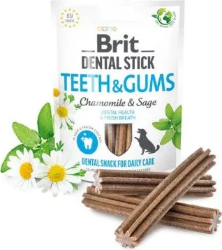 Brit Dental Stick Teeth & Gums with Chamomile & Sage 251 g