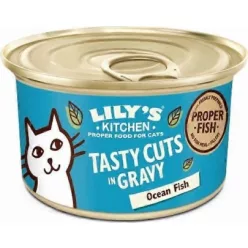   Lily's Kitchen Cat Tasty Cuts Chicken & Ocean Fish for Kittens 85 g
