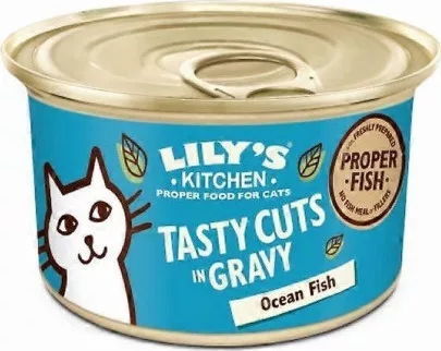 Lily's Kitchen Cat Tasty Cuts Chicken & Ocean Fish for Kittens 85 g