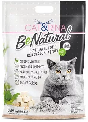 CAT RINA tofu macskaalom aktív szénnel 5,5 l