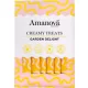 Amanova Creamy Treats – Golden Delight – csirekhús, tök, sárgarépa 6 x 15 g