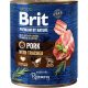Brit Premium by Nature Paté Pork with Trachea 800 g