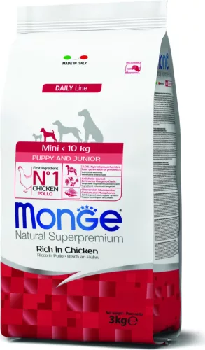 Monge Dog Daily Line Mini Puppy & Junior 3 kg