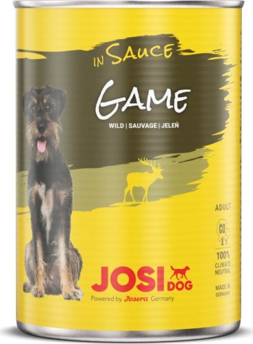 JosiDog Game in Sauce 12 x 415 g