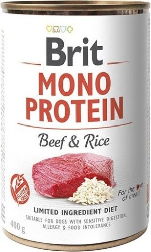 Brit Mono Protein Beef & Brown Rice 400 g