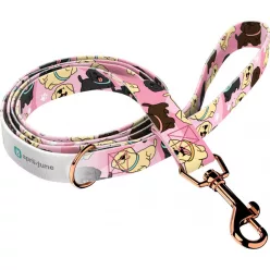 April&June Labrador Retriever rózsaszín póráz