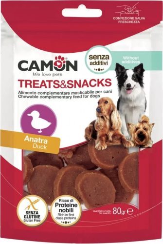 Camon snack ízletes kacsa érmék 80 g